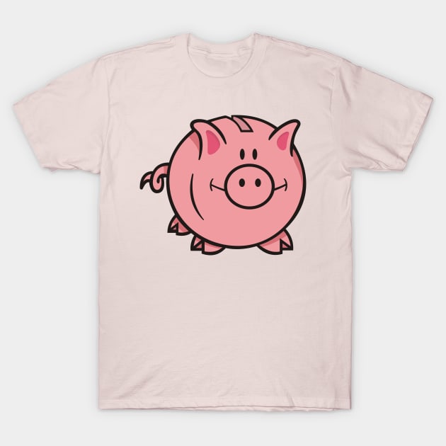 Piggy Bank T-Shirt by sifis